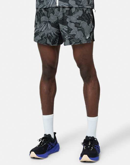 Mens FujiTrail All Over Print 5 Inch Short