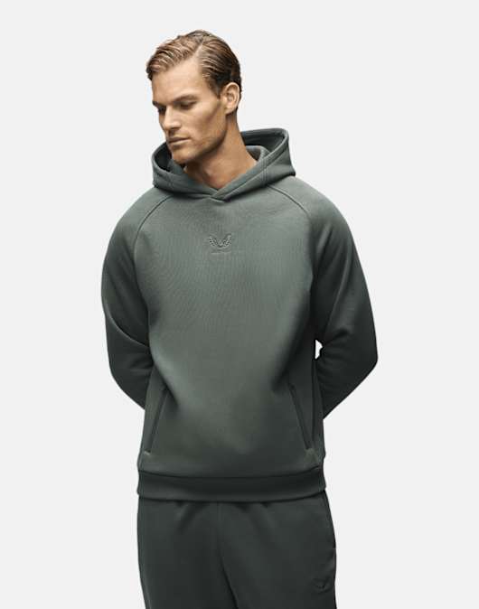 Mens Adapt Cotton Fleece Hoodie