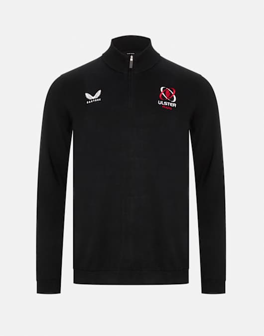 Adults Ulster Fine Knit Half Zip Top