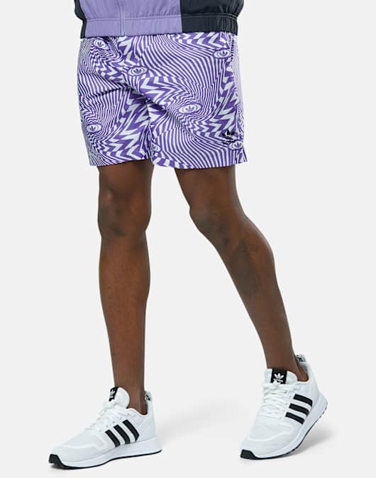 Mens Rekive Printed Shorts