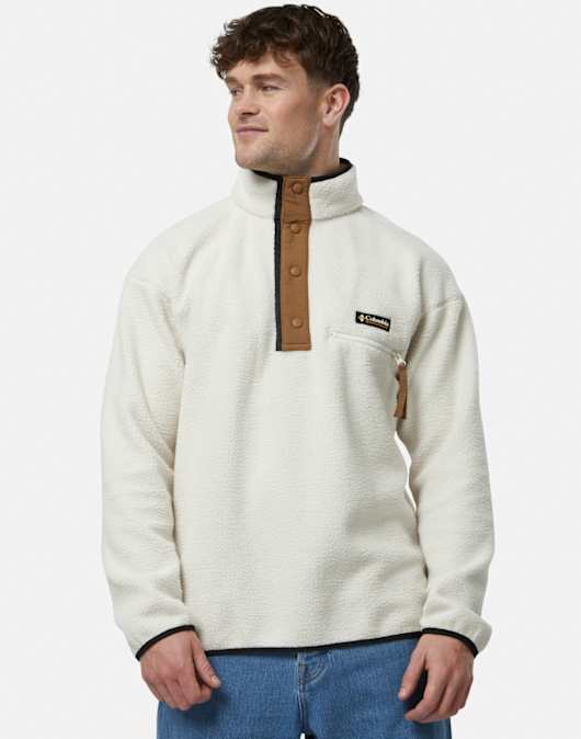 Mens Helvetia Half Snap Top Fleece