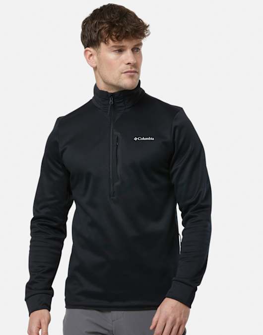 Mens Columbia Tech Half Zip Top