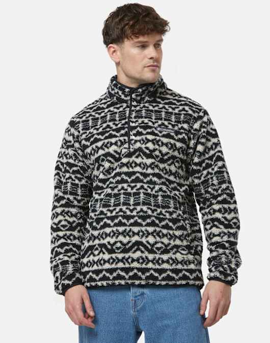 Mens Rugged Ridge Half Snap Fleece