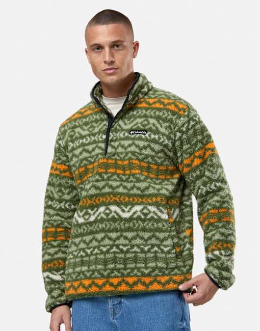 Mens Rugged Ridge Half Snap Top Fleece