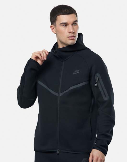 Mens Tech Fleece Full Zip Hoodie