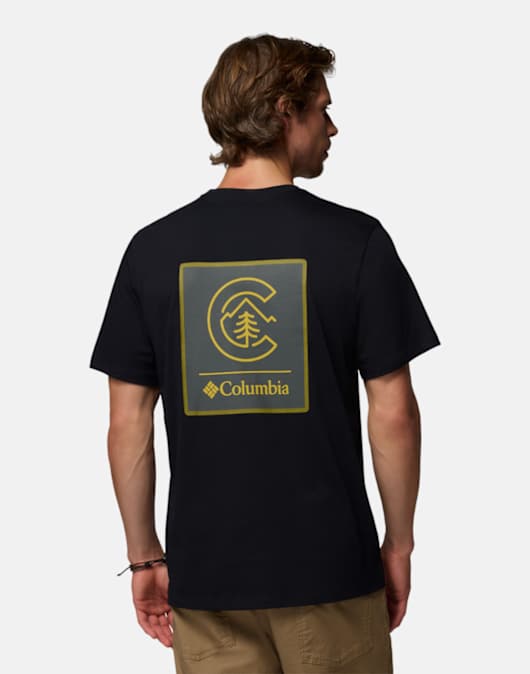 Mens Logo Back Graphic T-Shirt