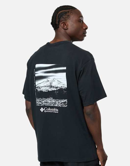 Mens Heavyweight Back Graphic T-Shirt
