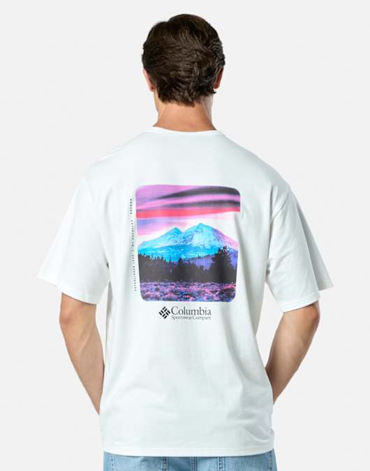 Mens Heavyweight Back Graphic T-Shirt