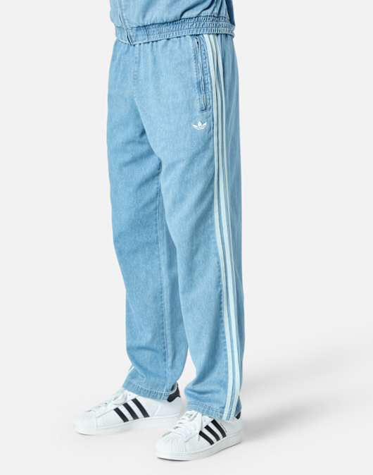 Mens Denim Fire Bird Pants