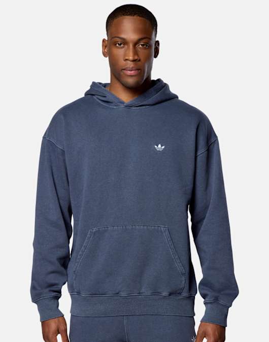 Mens Essential Washed Hoodie
