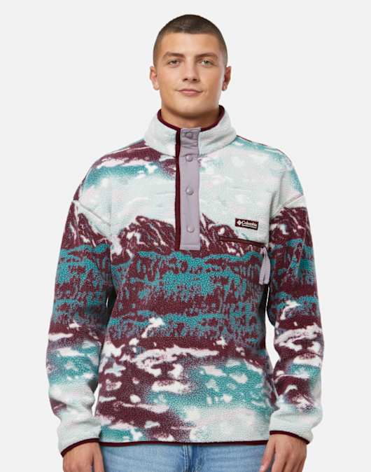 Helvetia II Printed Half Snap Fleece