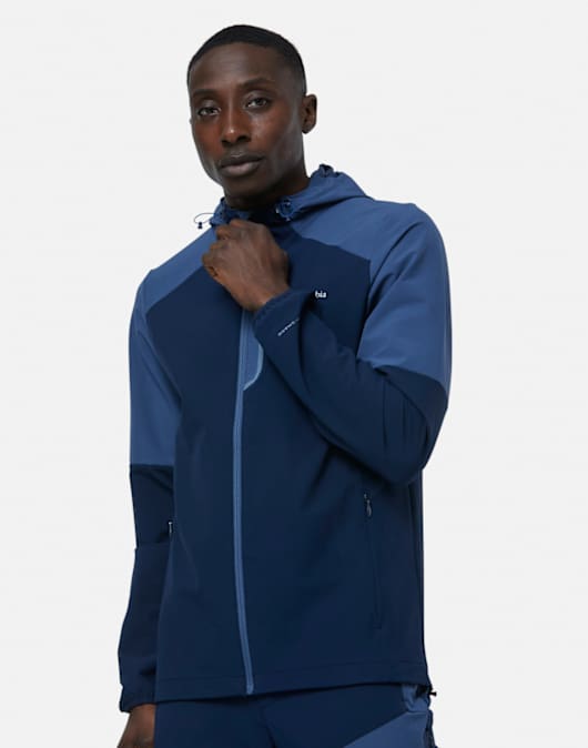 Mens Tech Softshell Full Zip Hoodie