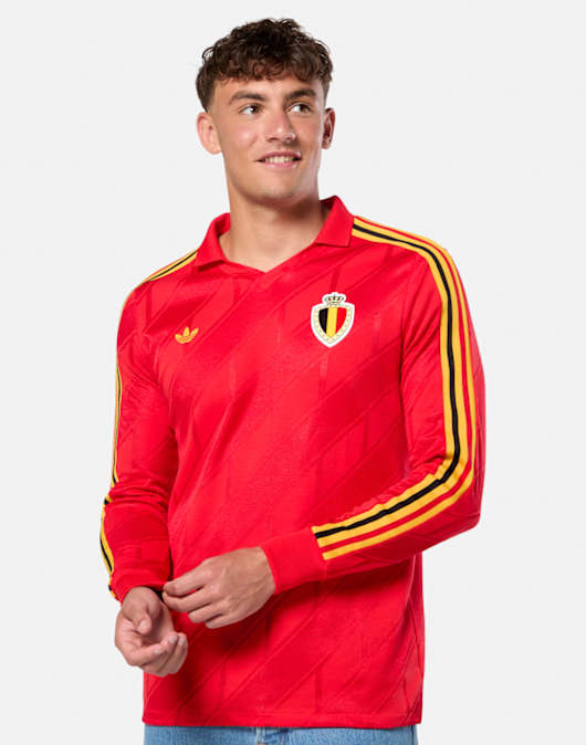 Adults Belgium Home 1986 Bring Back Jersey