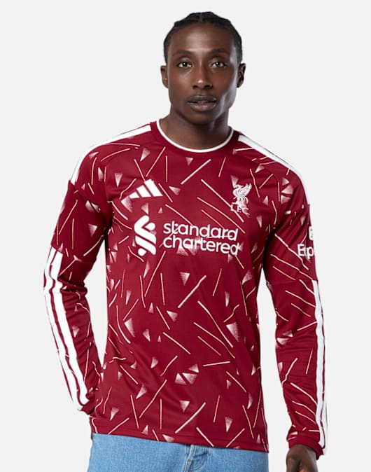 Adults Liverpool 26/27 Home Long Sleeve Jersey