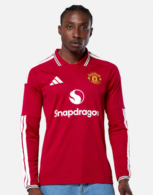 Adults Manchester United 26/27 Home Long Sleeve Jersey