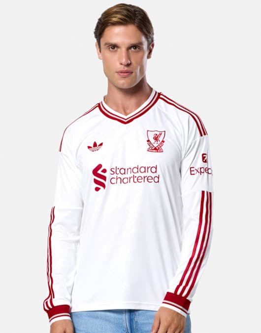 Adults Liverpool 2627 Away Long Sleeve Jersey