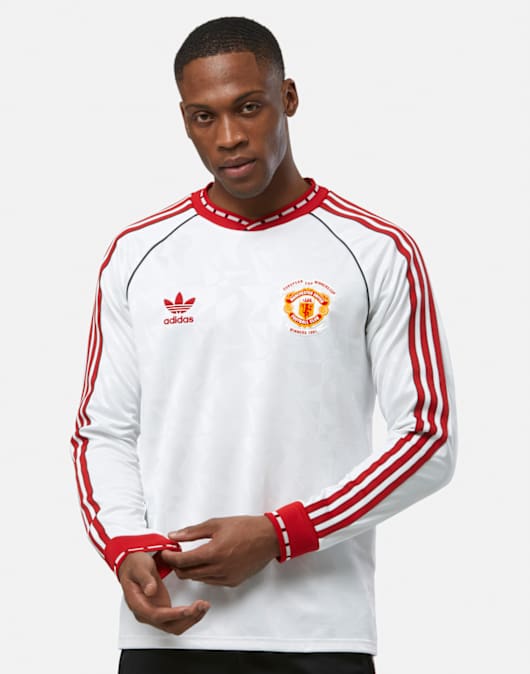 Adults Manchester United Long Sleeve Away Jersey 91