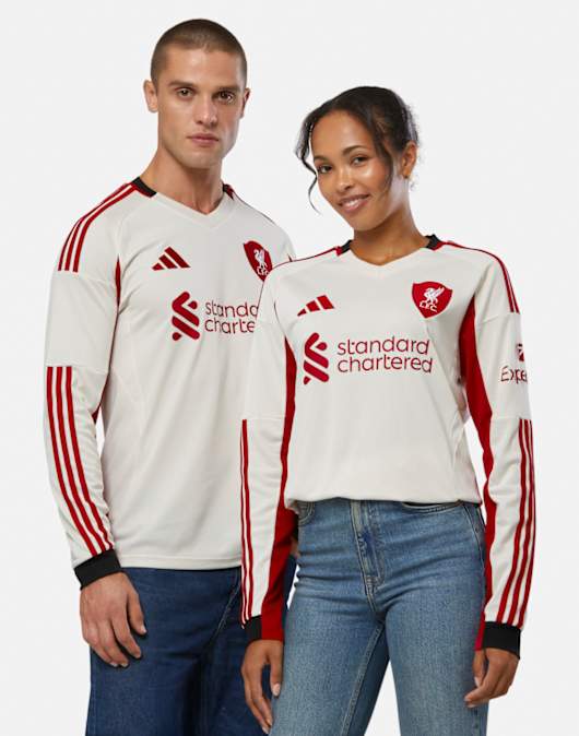 Adults Liverpool 25/26 Away Long Sleeve Jersey