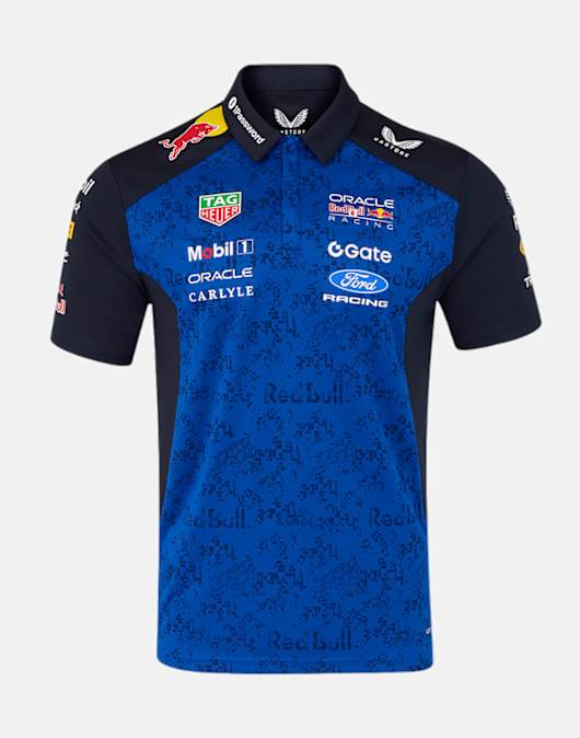 Mens Official Red Bull Polo Shirt