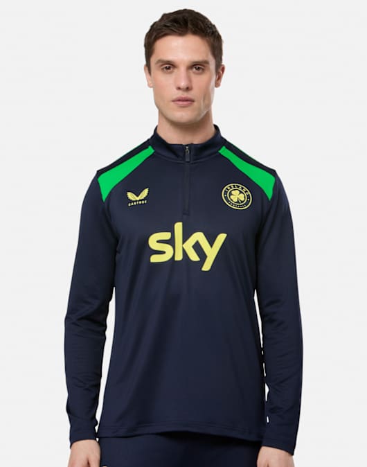 Adults Ireland Performance Half Zip Top