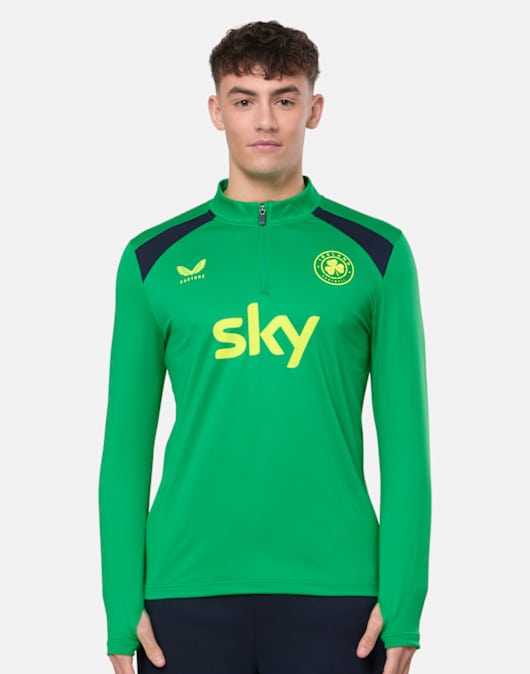 Adults Ireland Performance Half Zip Top