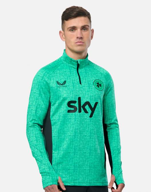 Adults Ireland Half Zip Top