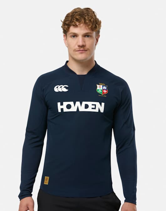 Adults British And Irish Lions Half Zip Top