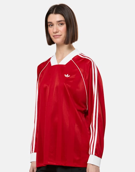 Womens 3 Stripe Long Sleeve T-shirt