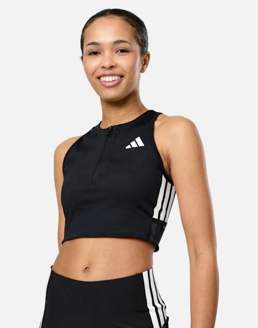 Womens Adizero Cropped Tank Top