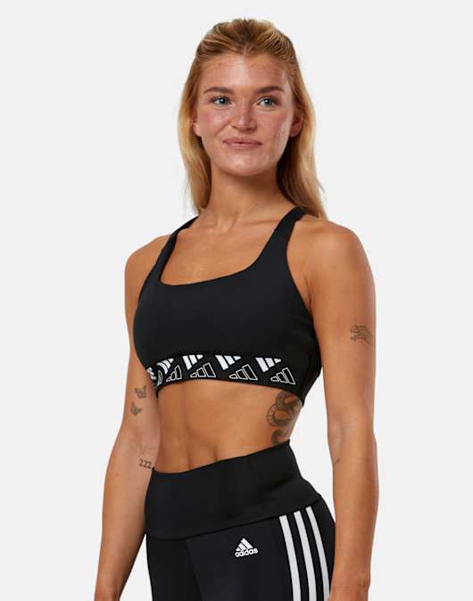 Womens Medium Support 3B Logo Bra