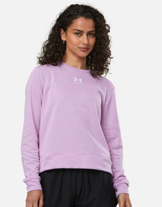 Womens Rival Fleece Crew Neck Sweatshirt