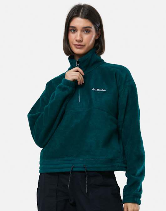 Womens Brushy Bay Half Zip Top