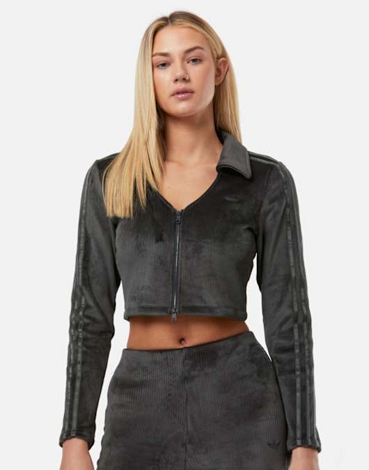 Womens Cropped Track Top