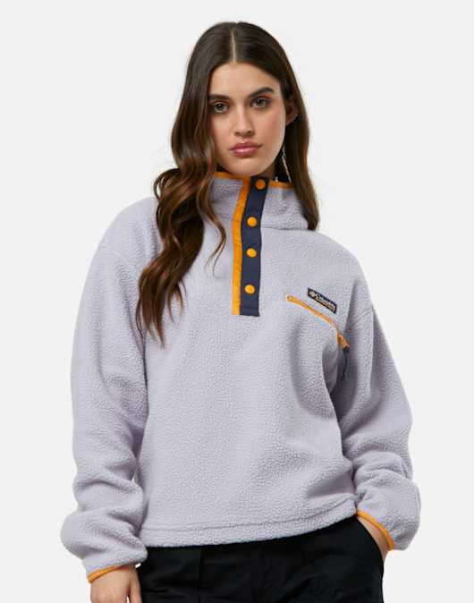 Womens Helvetia Half Snap Top