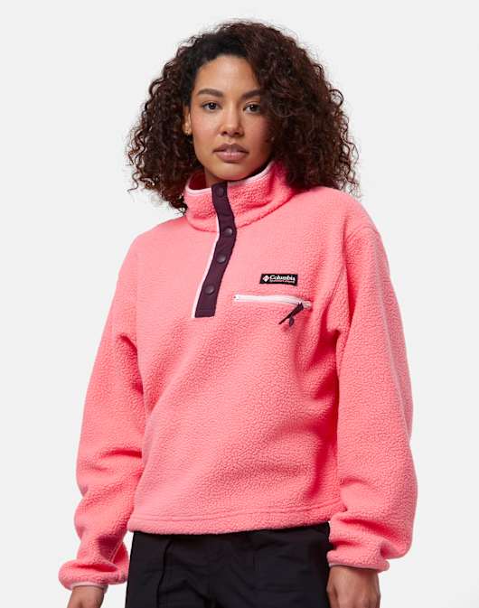 Womens Helvetia Half Snap Top