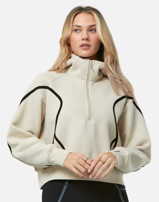 Womens Mantra Fleece Half Zip Top
