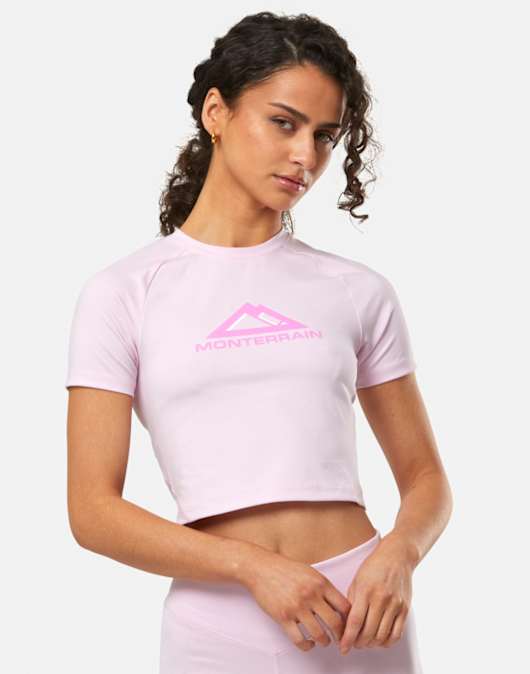 Womens Glide Cropped T-Shirt