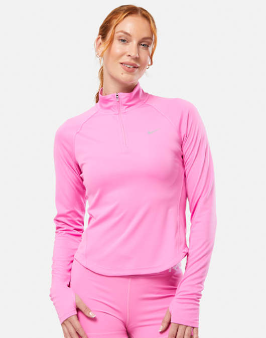 Womens Tempo Swoosh Half Zip Top