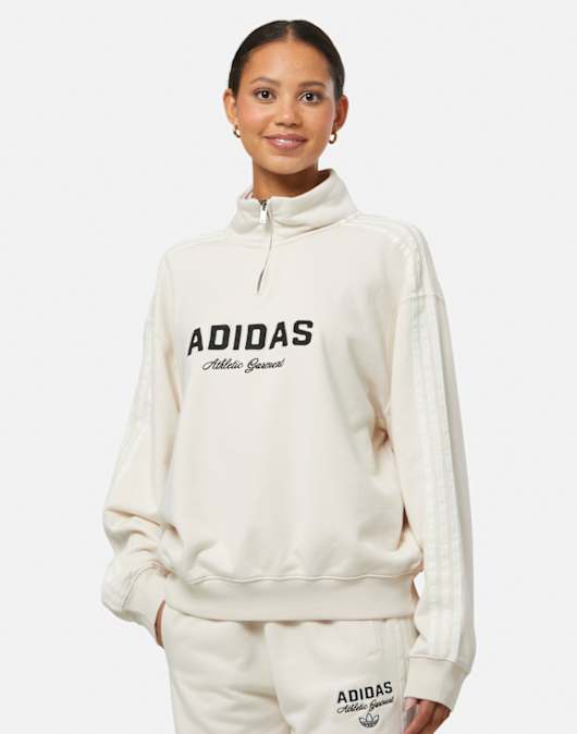 Womens Varsity Half Zip Top
