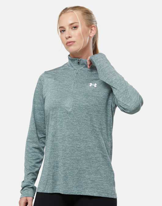 Womens Tech Half Zip Top