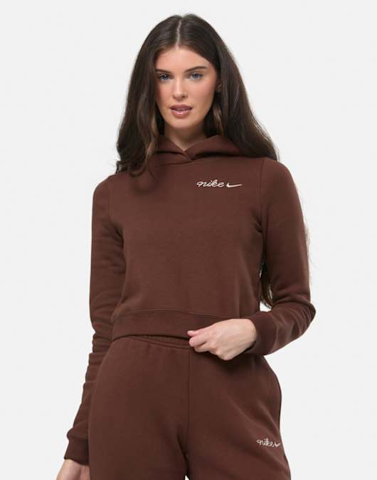 Womens Phoenix Fleece Cropped Hoodie