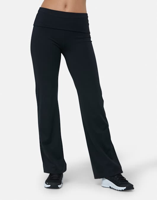 Womens One Fold-Over Pants