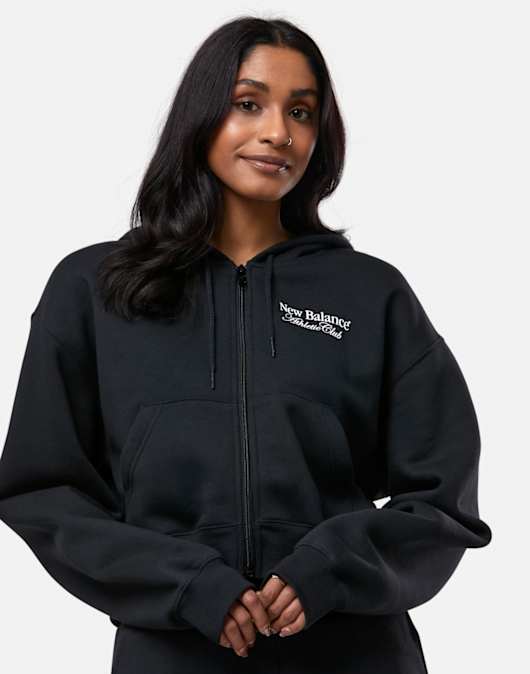 Womens Linear Heritage Full Zip Hoodie
