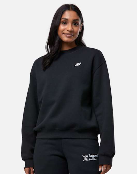 Womens Linear Heritage Crew Neck Sweatshirt