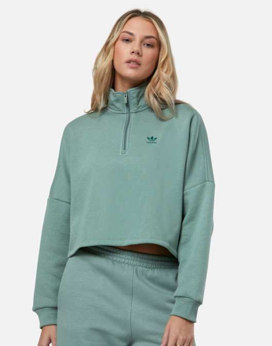 Womens Essentials Half Zip Top