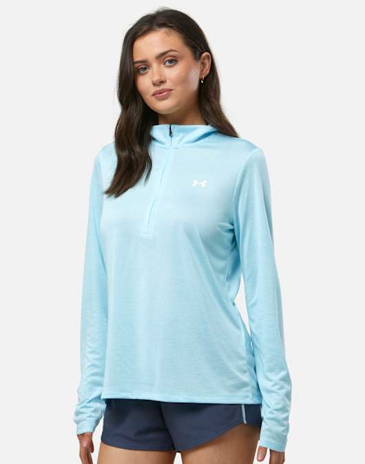 Womens Tech Half Zip Top