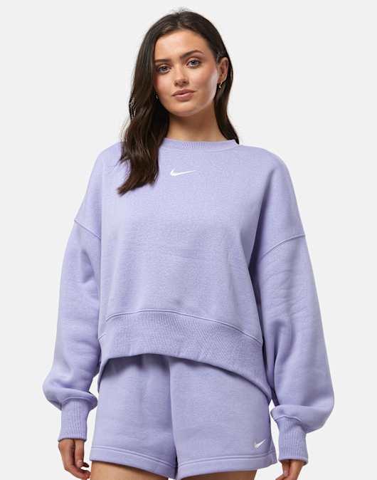 Womens Phoenix Fleece Oversized Crew Neck Sweatshirt