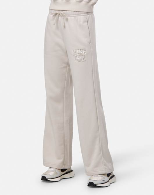 Womens Club Fleece Wide Leg Pants