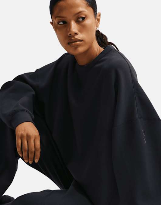 Womens 24.7 Soft Knit Crew Neck Sweatshirt