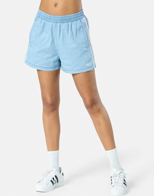 Womens Denim Firebird Shorts